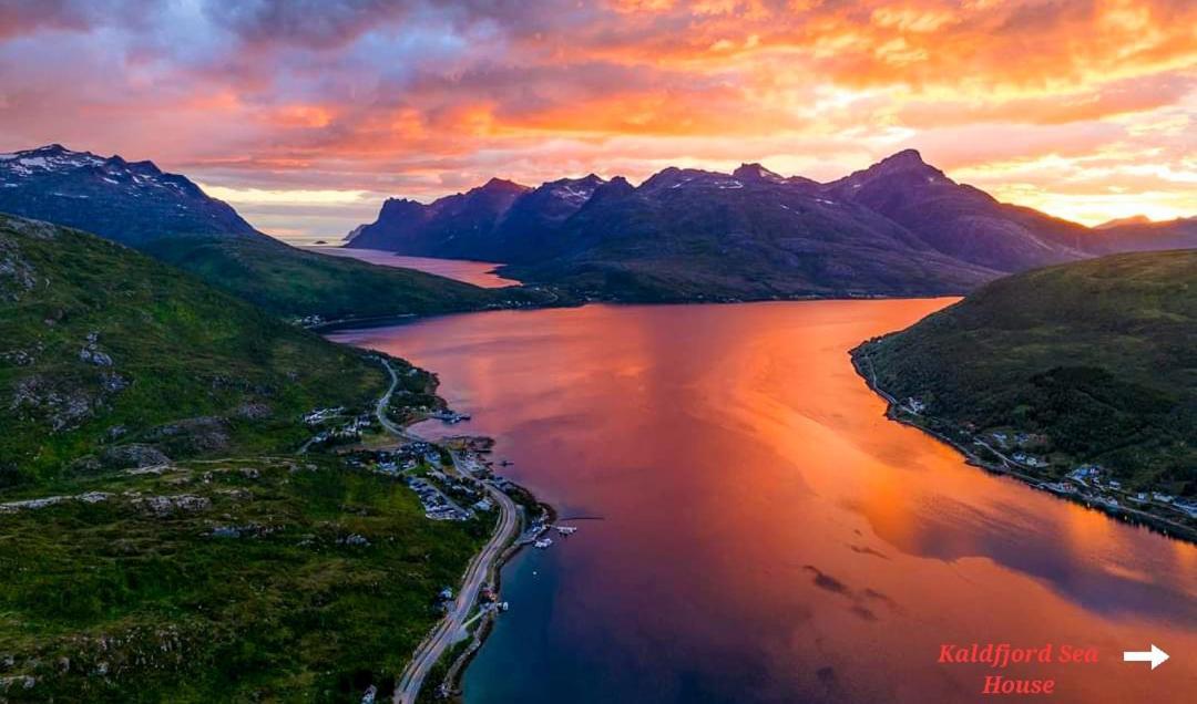 Kaldfjord Sea House Villa Tromsø Kültér fotó