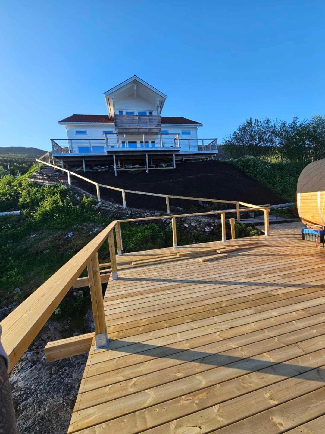 Kaldfjord Sea House Villa Tromsø Kültér fotó